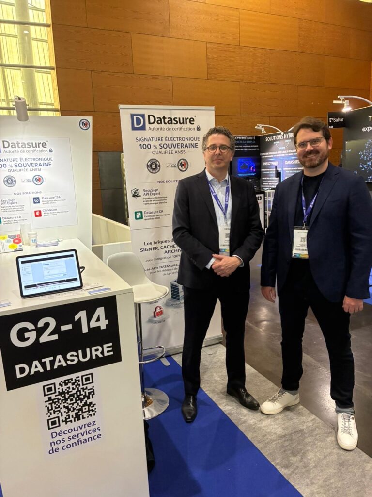 Retour sur la rencontre Datasure et LSTI au Forum InCyber (FIC) de Lille
